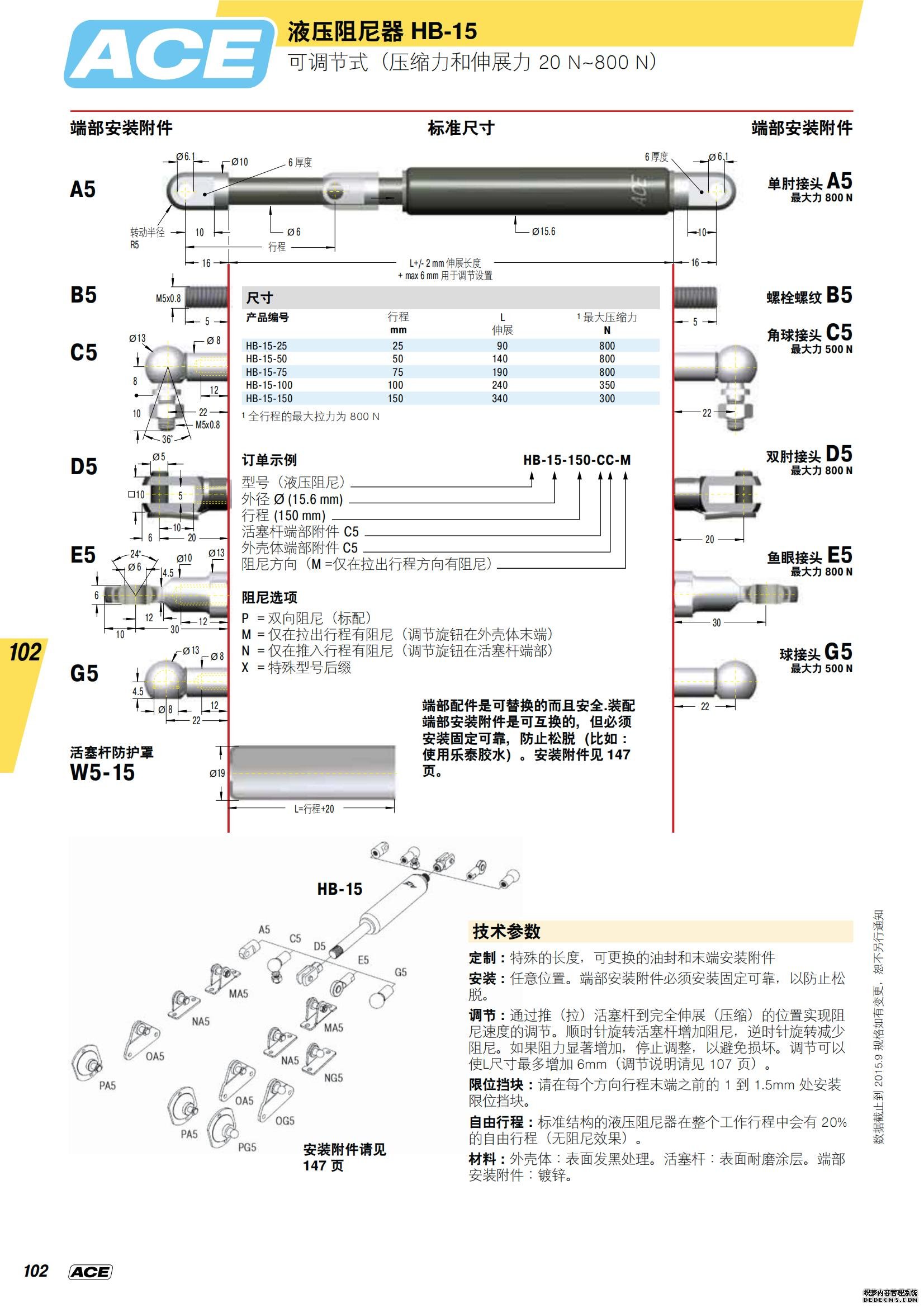 ACE緩沖器