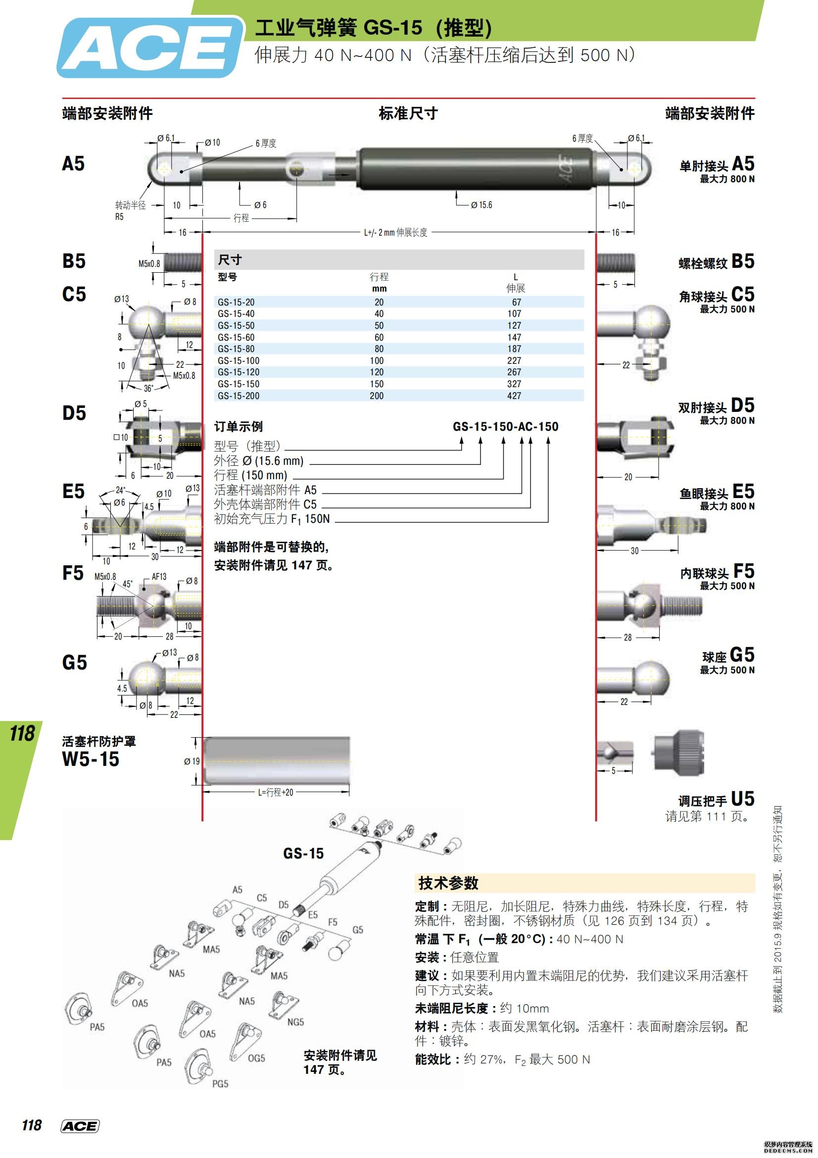ACE緩沖器