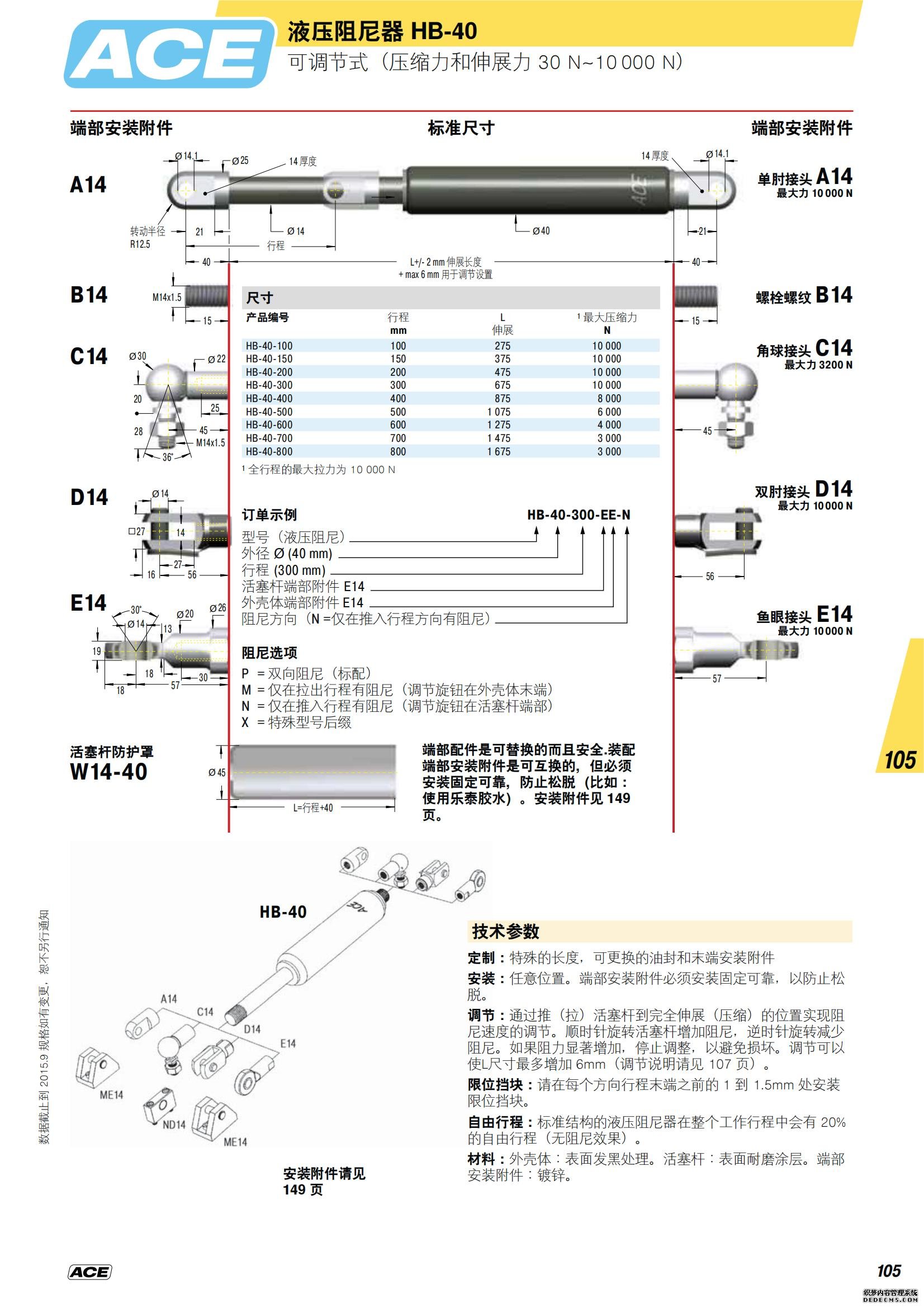 ACE緩沖器